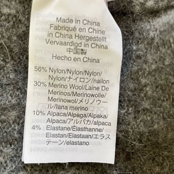 Madewell Wool Alpaca Cardigan Cozy Walker Open Front Sweater Women’s Small - Picture 8 of 8